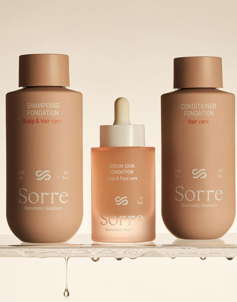 Routine cuir chevelu sensible et cheveux ternes et cassants